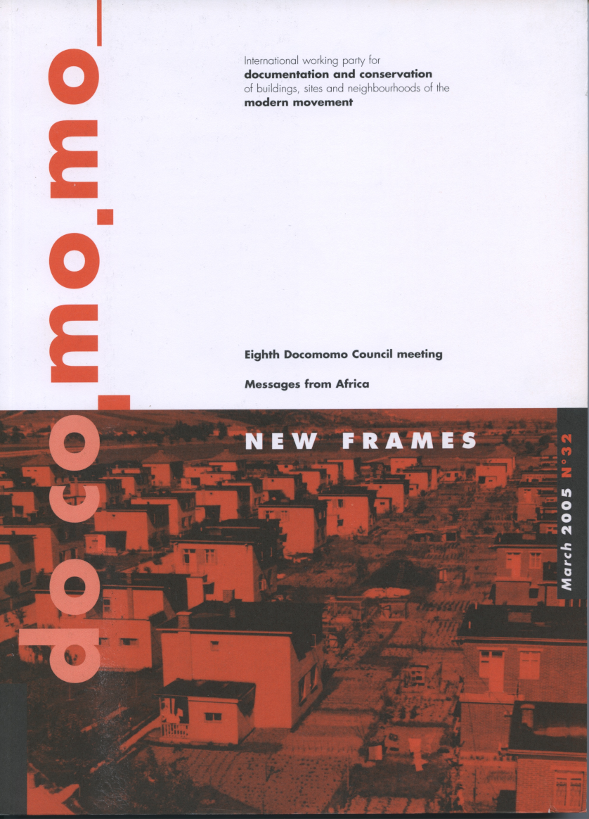 DOCOMOMO JOURNAL 32